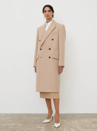 Classic Double Breasted Coat