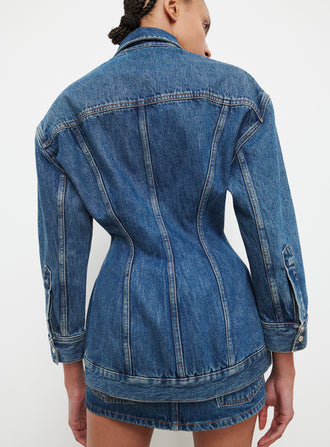 Denim Contour Jacket