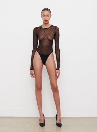 Polka Dot Bodysuit