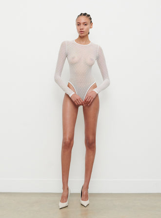 Polka Dot Bodysuit
