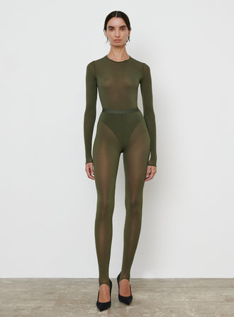 Sheer Stirrup Legging