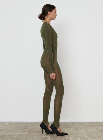 Sheer Stirrup Legging