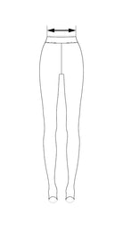 1/2 Elasticized Waist Circ.