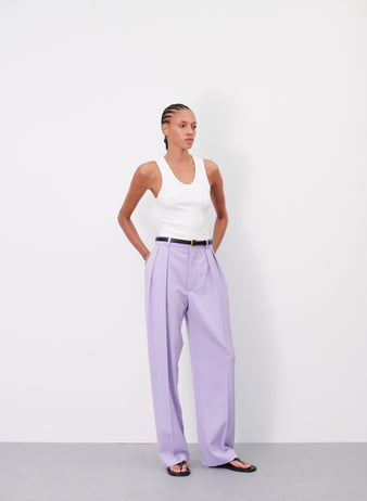 Tapered Low Rise Trouser