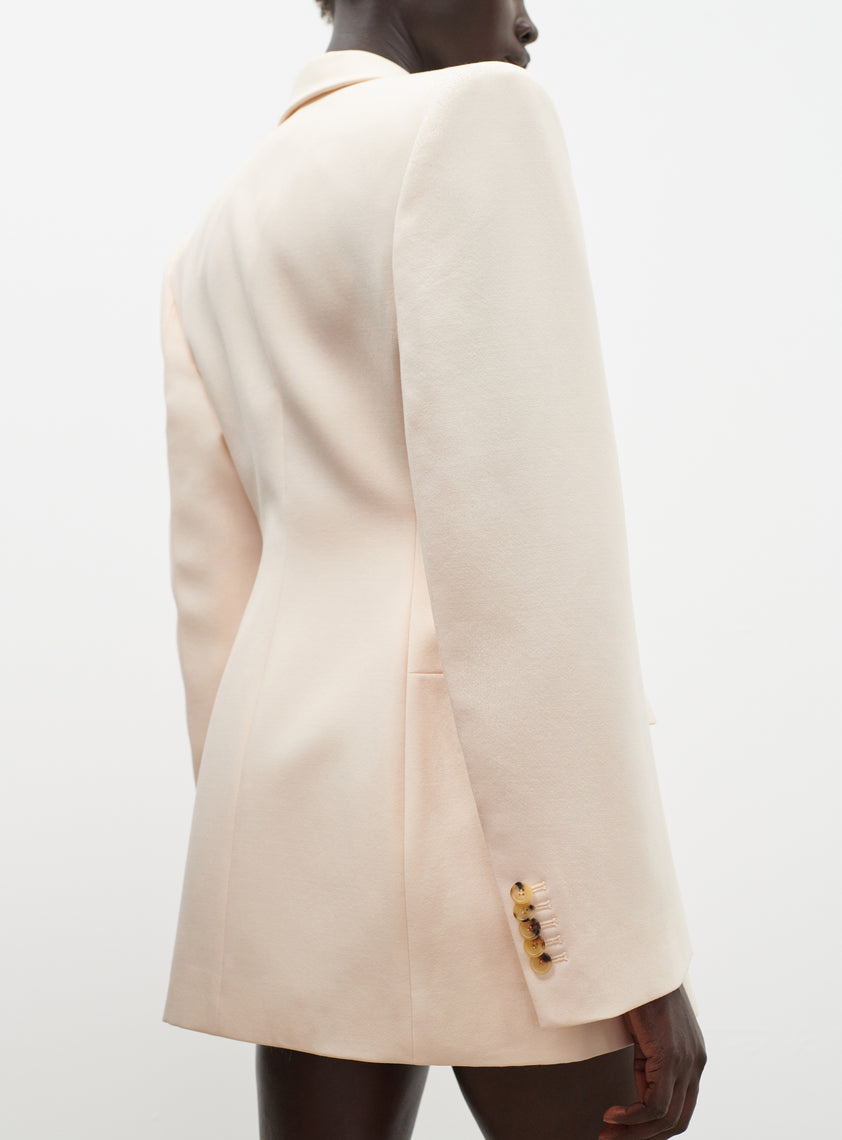 New Double Breasted Contour Blazer