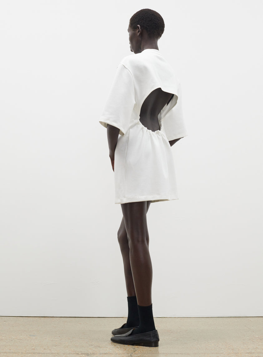 Backless Tee Dress Mini