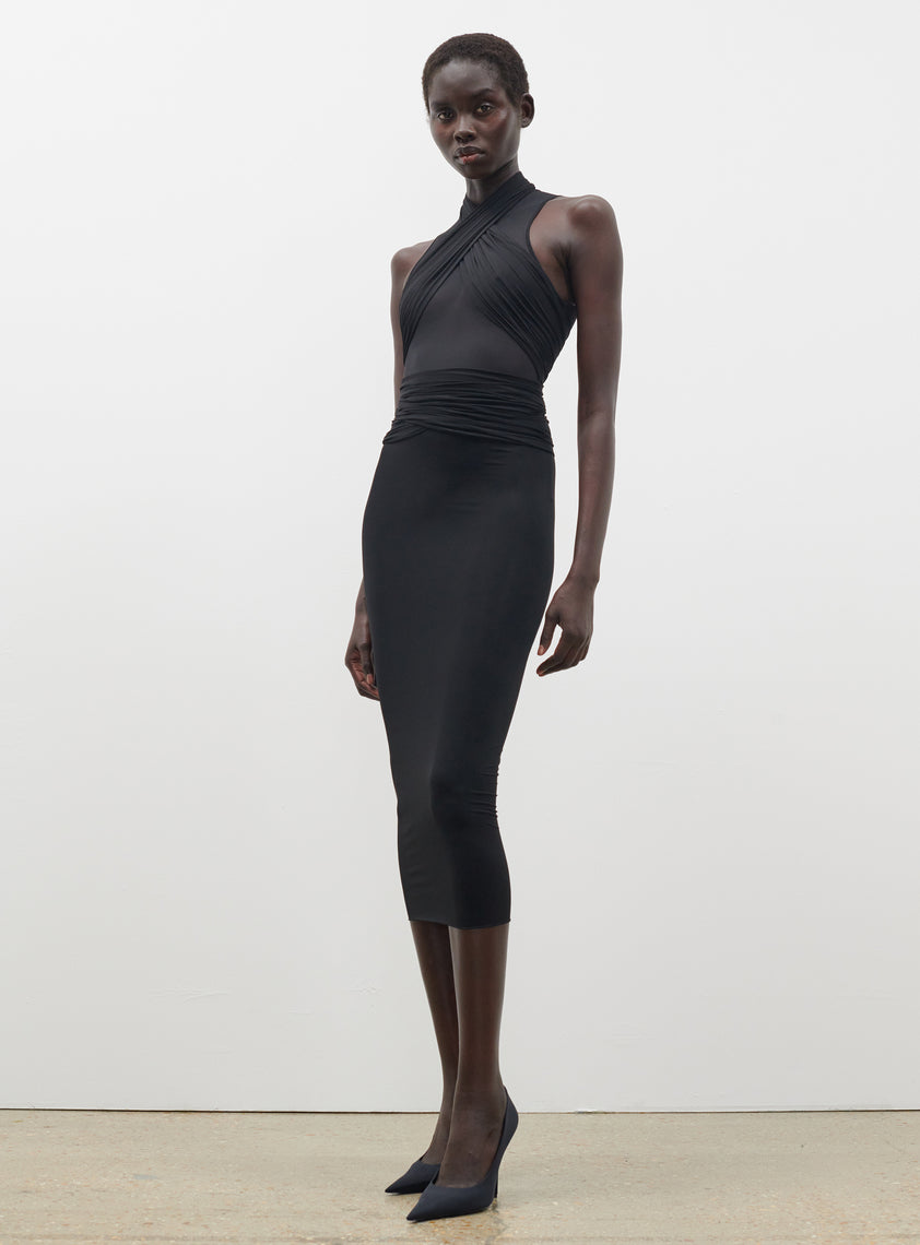 Translucent Skirt Midi