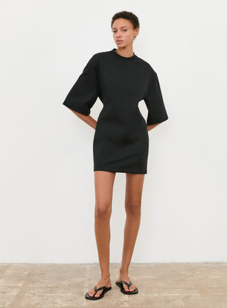 Backless Tee Dress Mini
