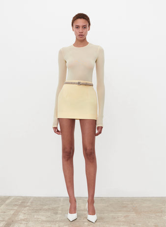 Exclusive Contour Mini Skirt
