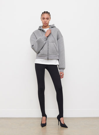Bonded Zip Hoodie