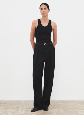 Tapered Low Rise Trouser