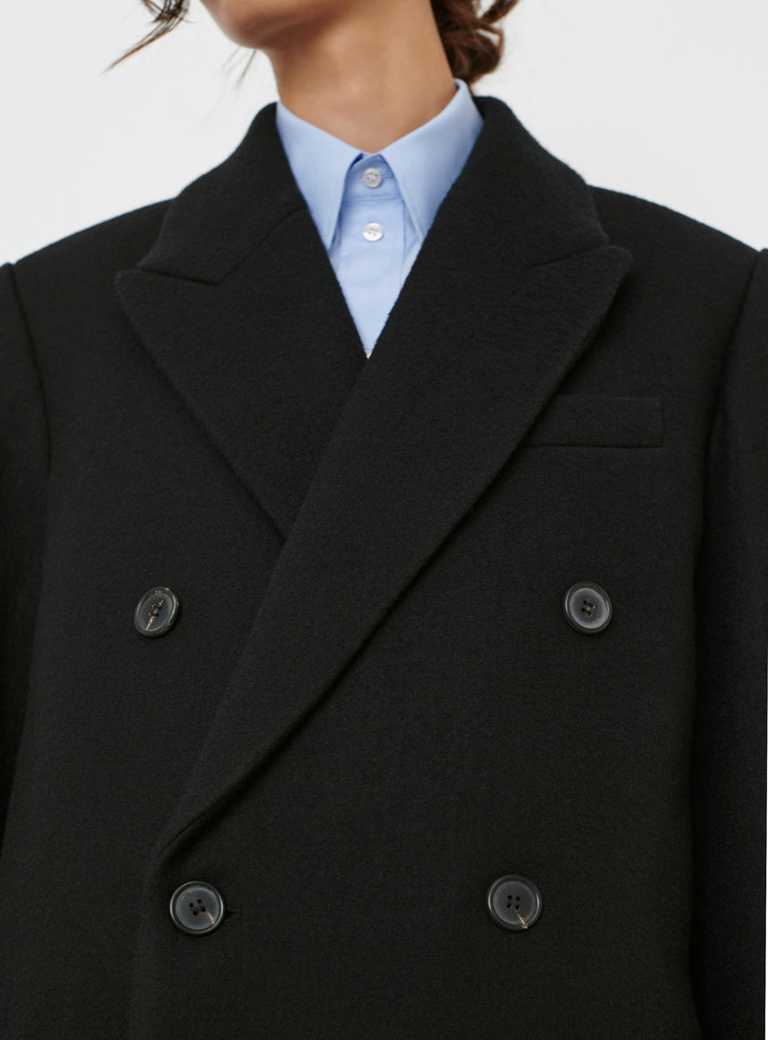 Classic Double Breasted Coat