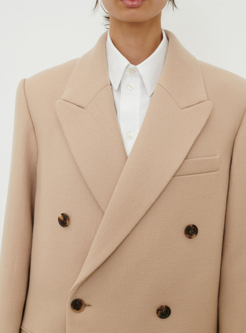 Classic Double Breasted Coat