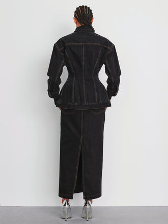 Denim Contour Jacket