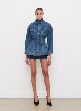 Denim Contour Jacket