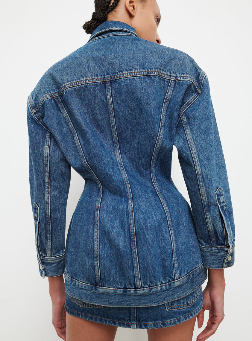 Denim Contour Jacket