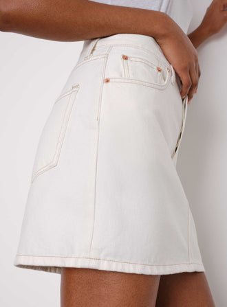 Denim Mini Skirt