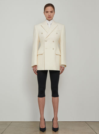 Double Breasted Contour Blazer