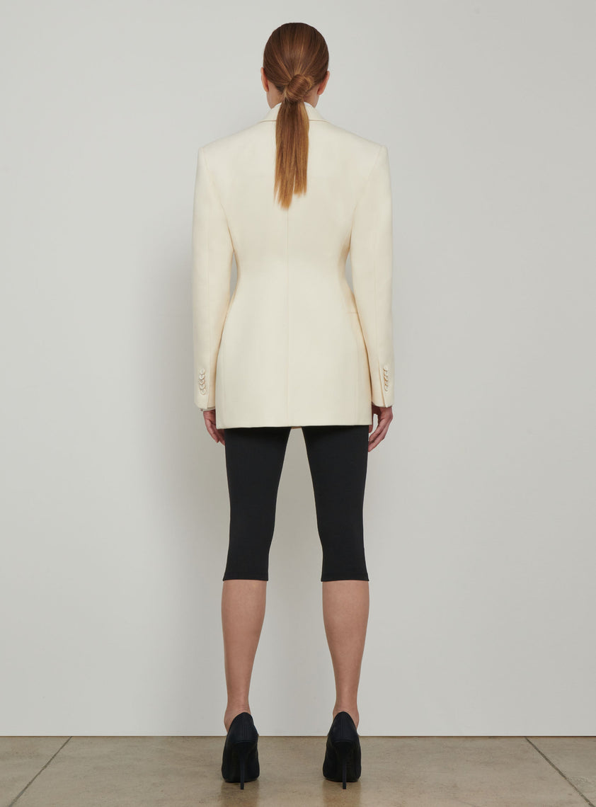 Double Breasted Contour Blazer