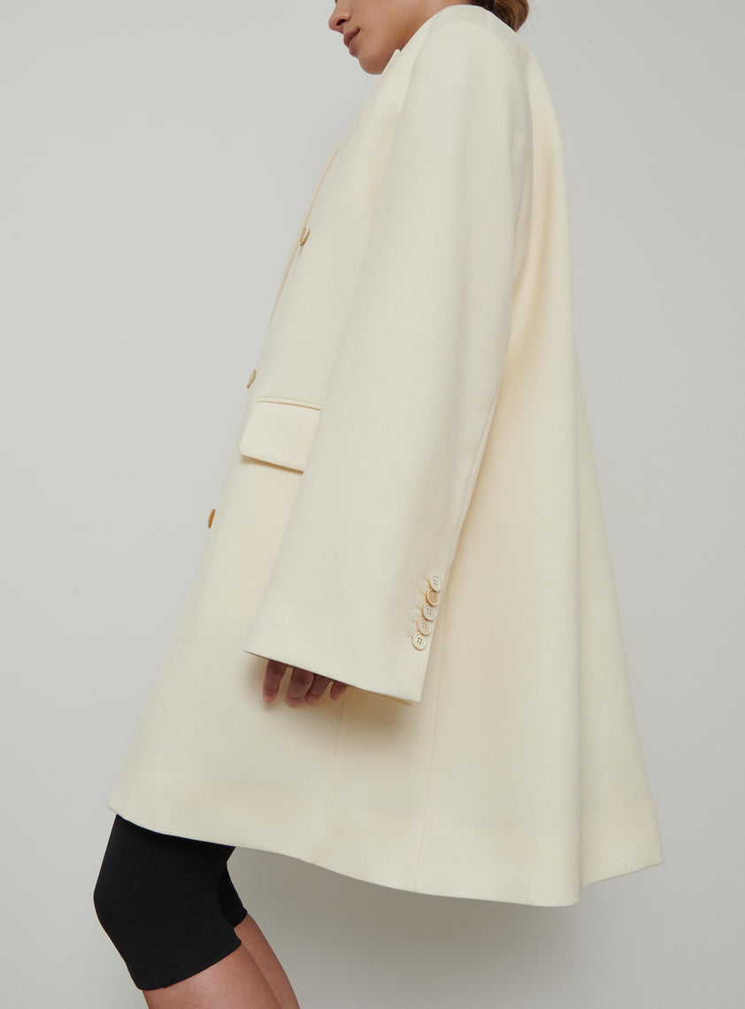 Double Breasted Oversize Coat