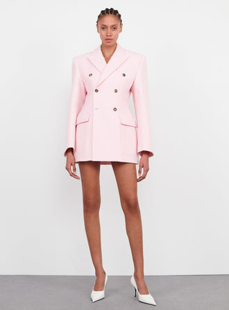 Double Breasted Contour Blazer