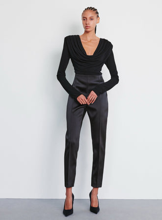 Evening Draped Neck
