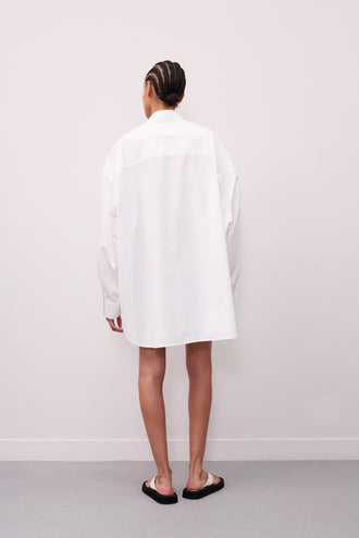 Oversize Shirt Dress Mini