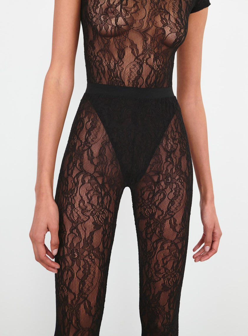 Lace Stirrup Legging