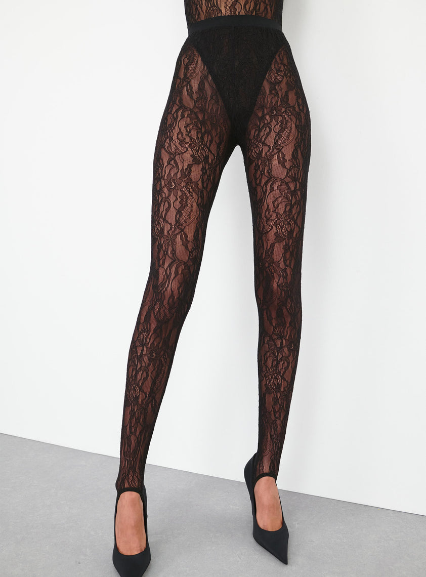 Lace Stirrup Legging