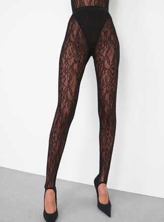 Lace Stirrup Legging