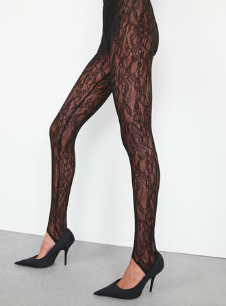 Lace Stirrup Legging