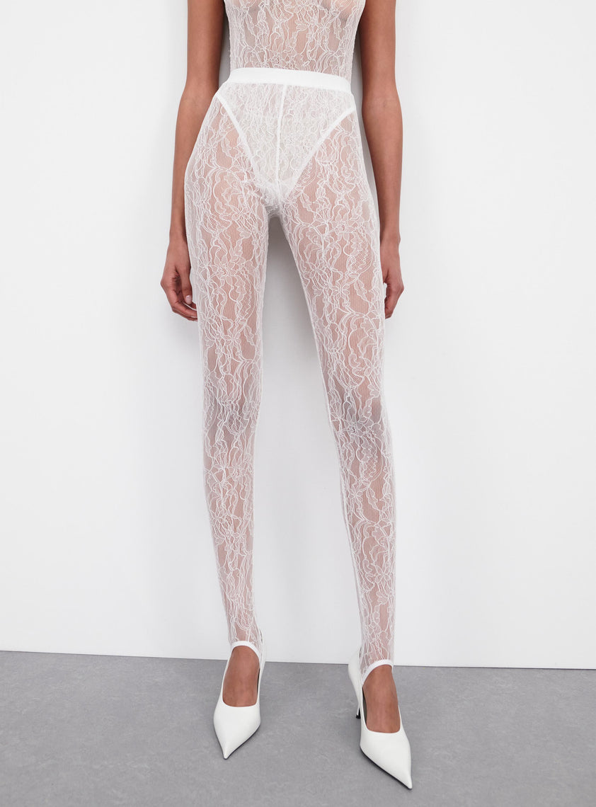 Lace Stirrup Legging