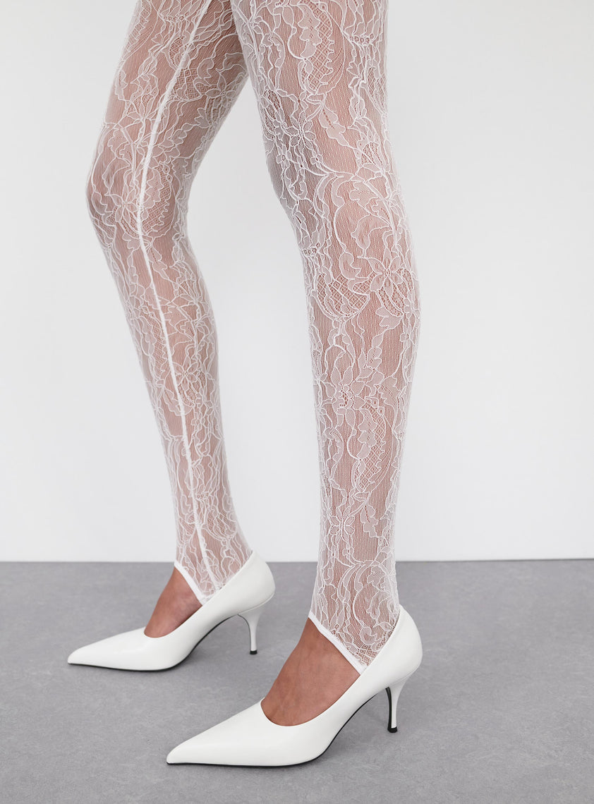 Lace Stirrup Legging