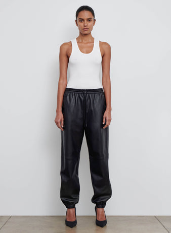 Leather Utility Pant