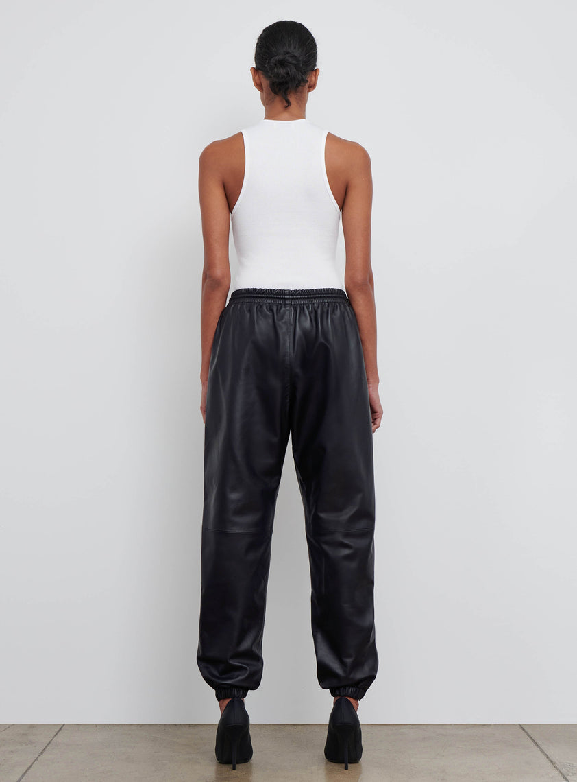 Leather Utility Pant