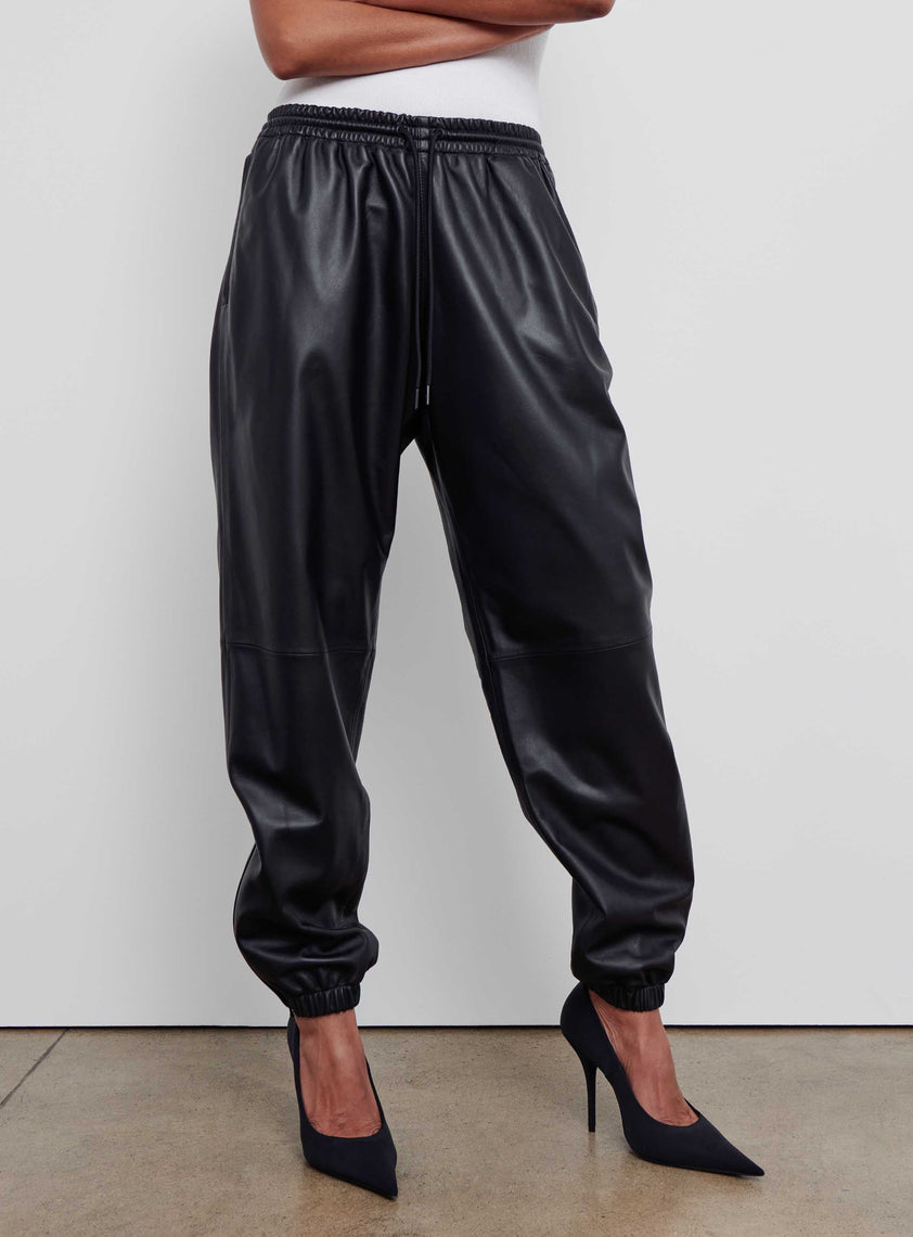 Leather Utility Pant