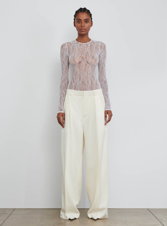 Low Rise Tuxedo Trouser