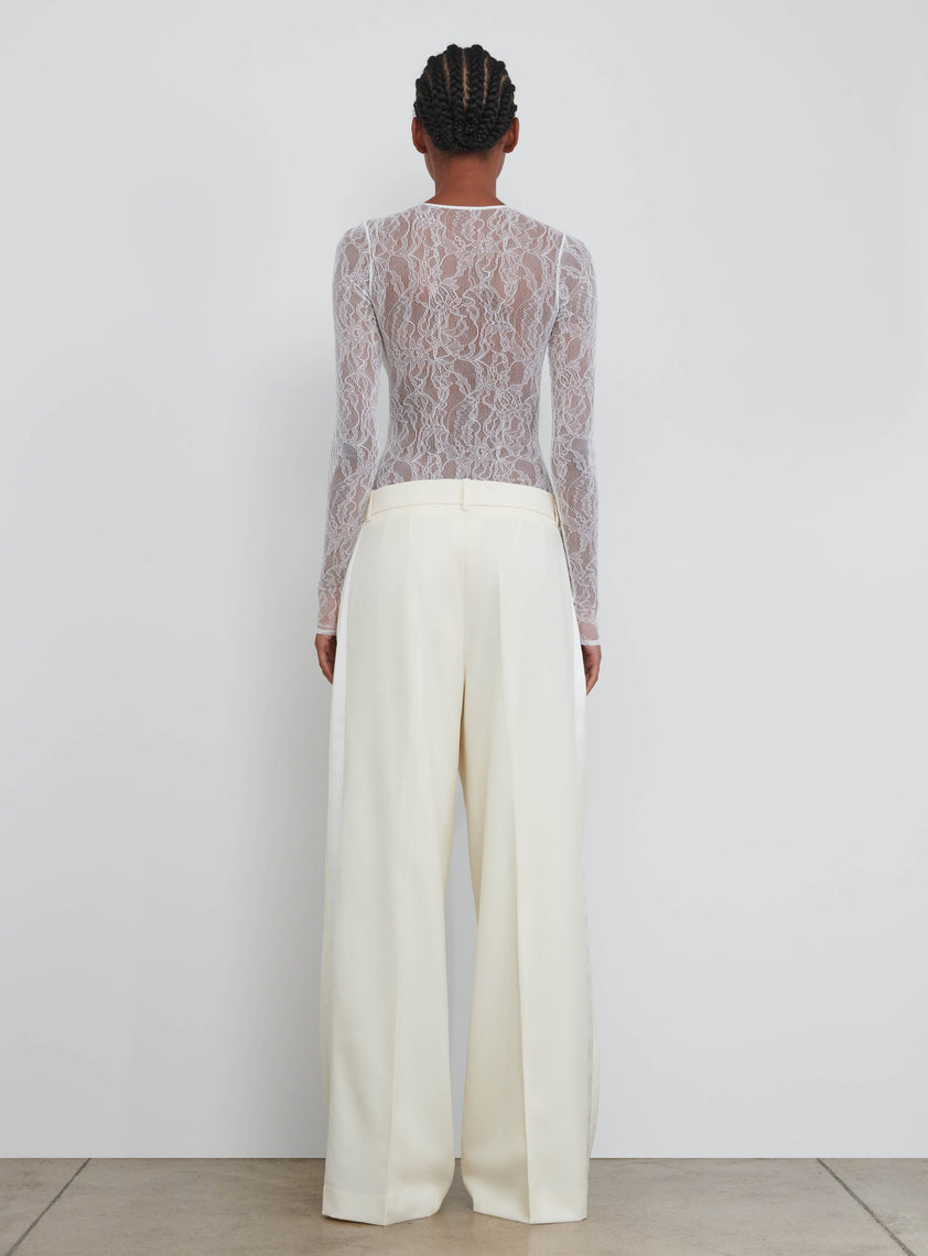 Low Rise Tuxedo Trouser