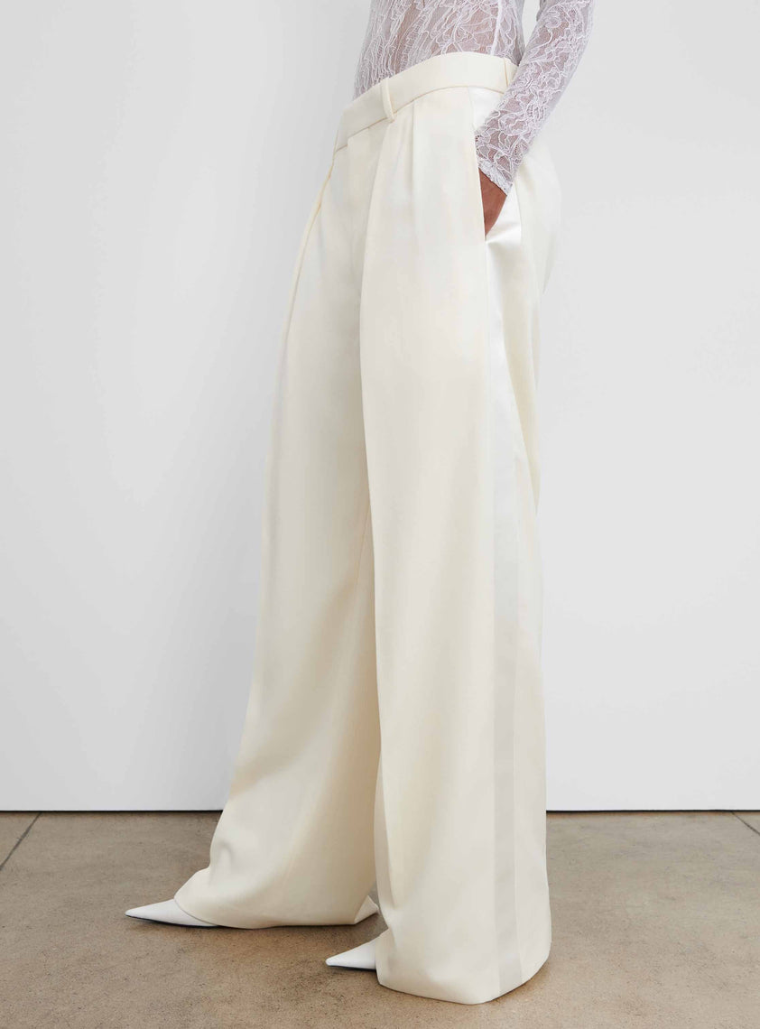 Low Rise Tuxedo Trouser