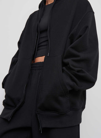 Oversize Zip Hoodie