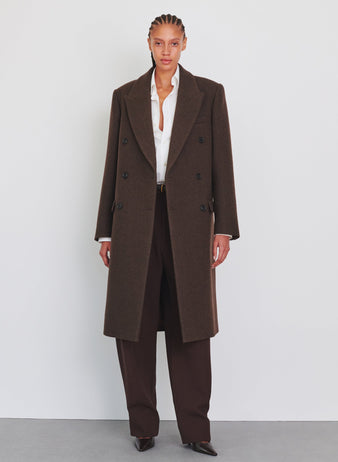 Classic Double Breasted Coat