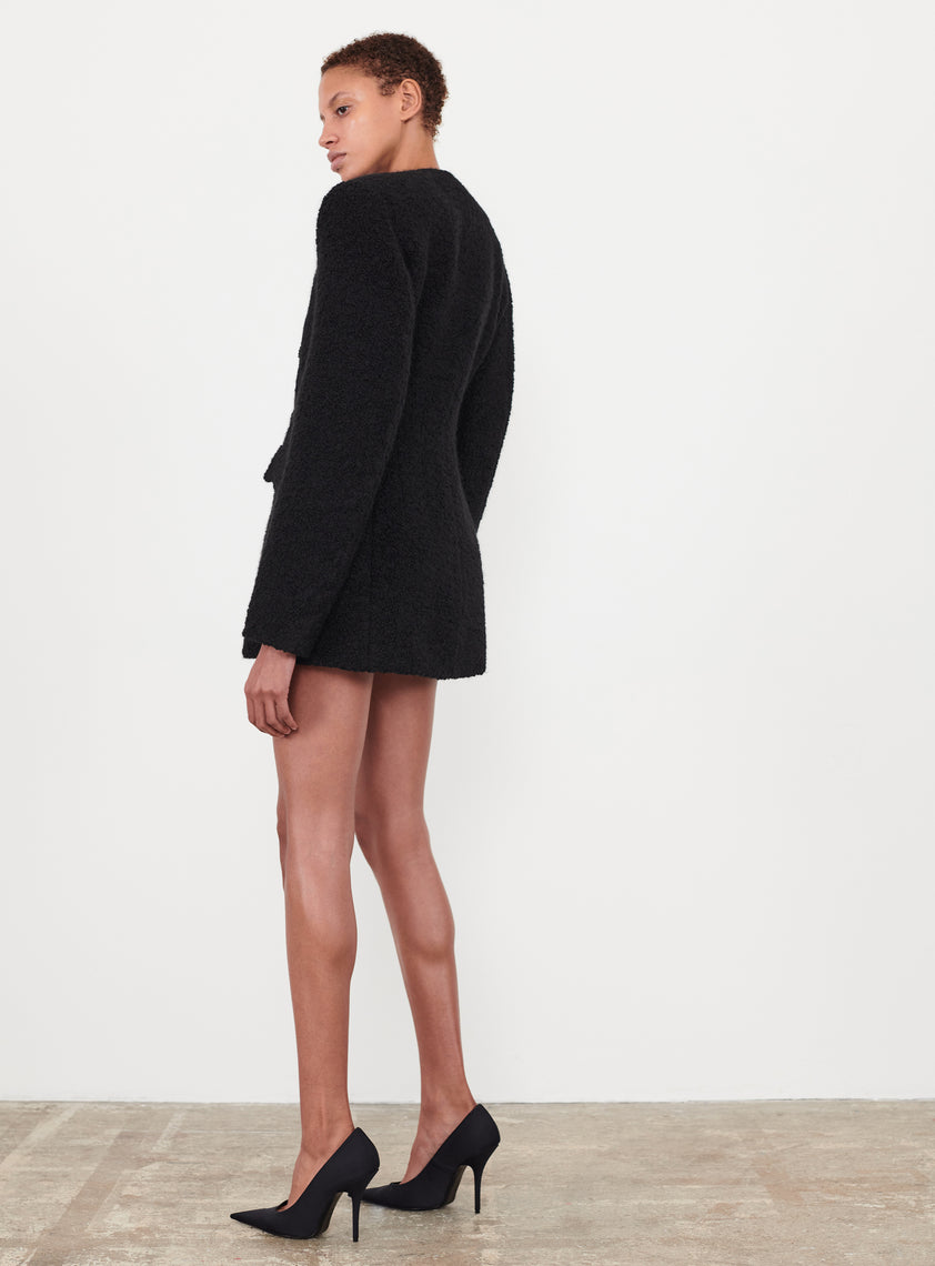 RHW Bouclé Blazer Dress