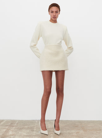 RHW Bouclé Mini Skirt