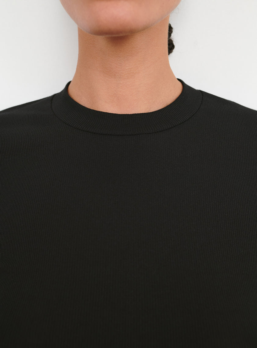 Ribbed Long Sleeve Tee