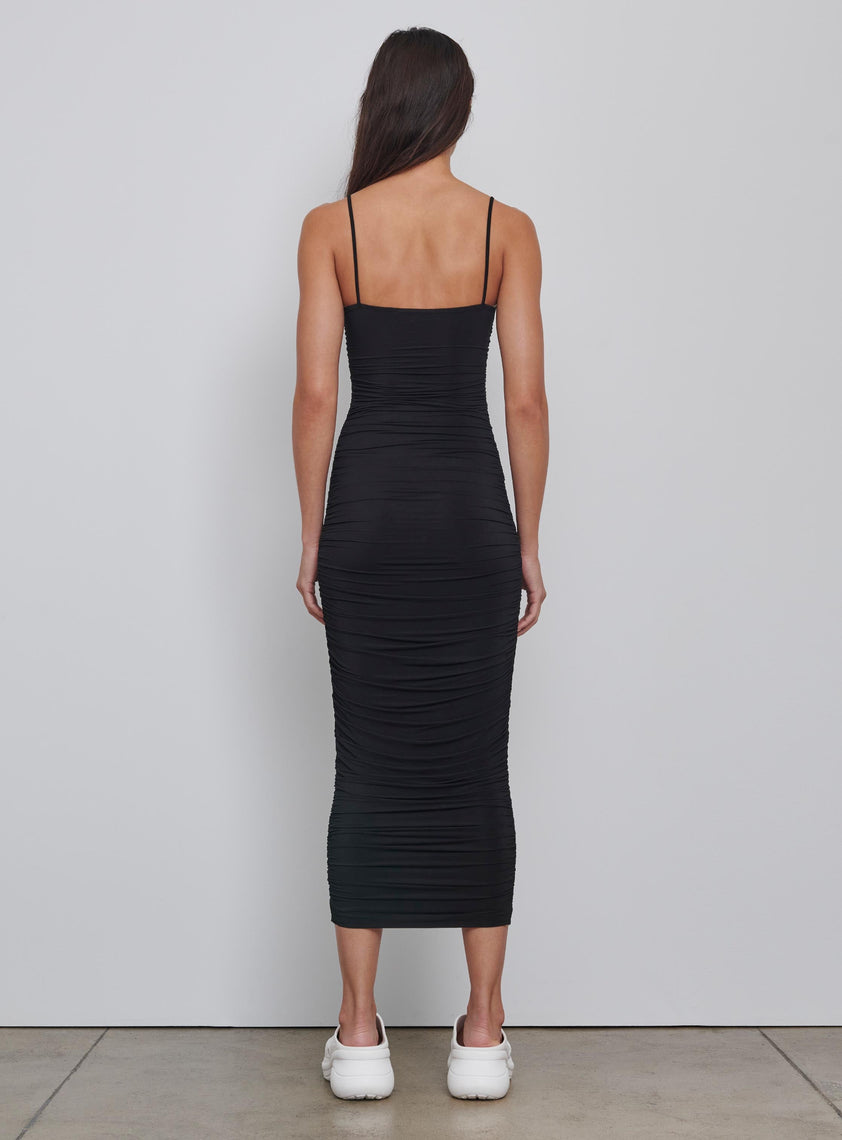 Ruched Slip Dress