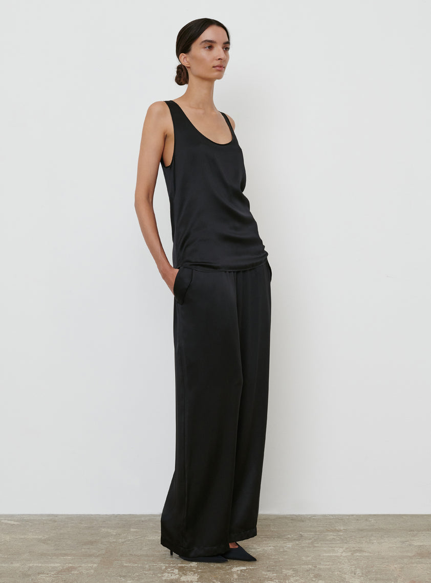 Satin Oversize Tank
