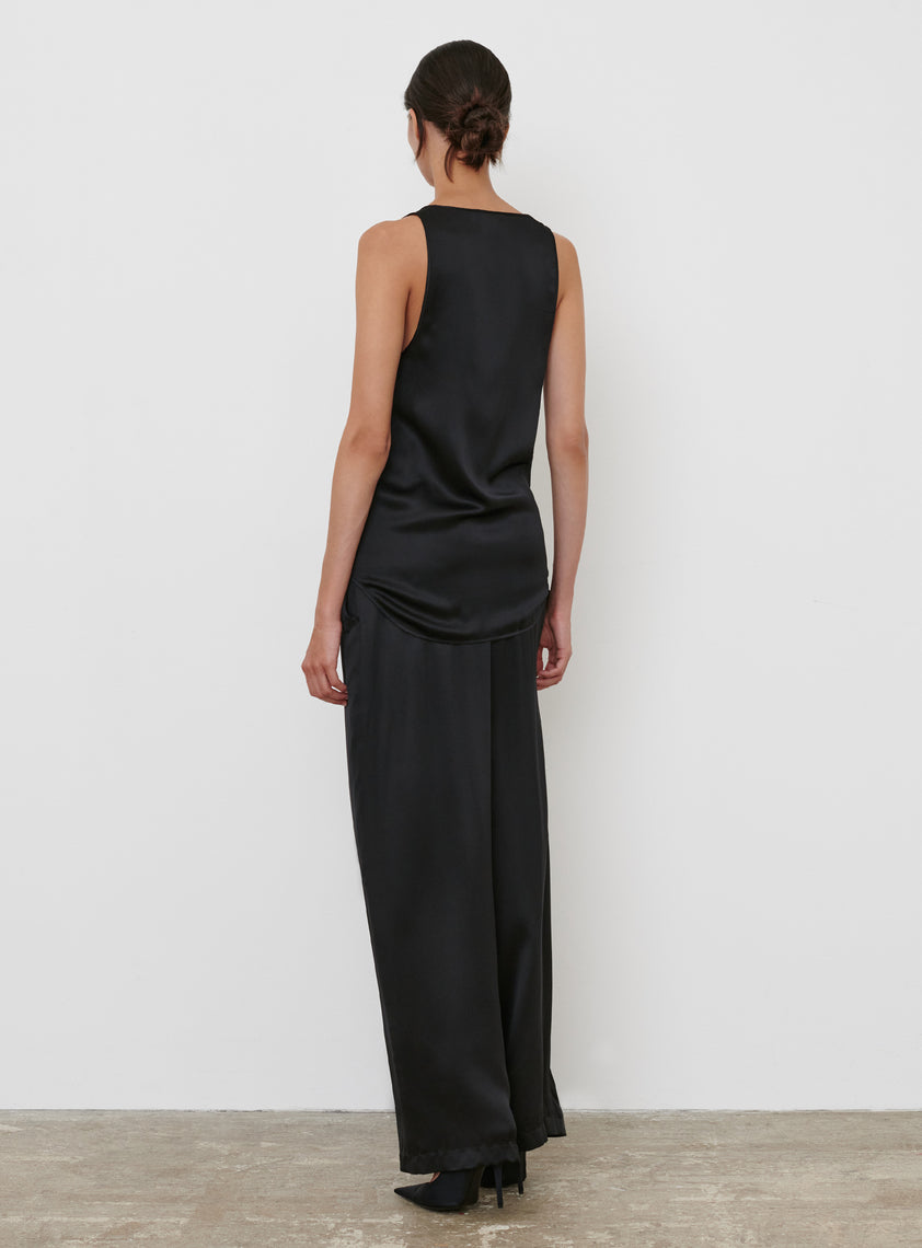 Satin Oversize Tank