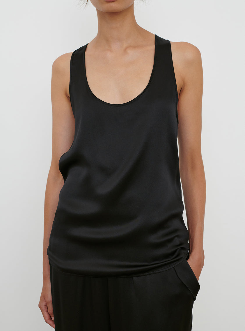 Satin Oversize Tank