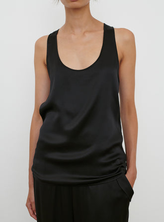 Satin Oversize Tank