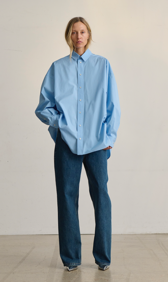 Oversize Shirt Dress Mini